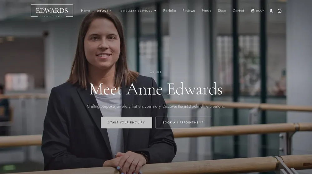 Edwards Jewellery website